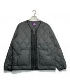 THE NORTHFACE PURPLELABELザ・ノースフェイス パープルレーベル）の古着「PLAS Field Down Cardigan」｜グレー