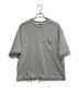 MAISON SPECIAL（メゾンスペシャル）の古着「Cut-Off Prime-Over Crew Neck Pocket T-Shirt」｜グレー