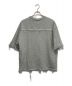 MAISON SPECIAL (メゾンスペシャル) Cut-Off Prime-Over Crew Neck Pocket T-Shirt グレー サイズ:1：4480円