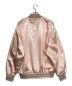 KEBOZ (ケボズ) satin varsity jacket ピンク サイズ:L 未使用品：9000円