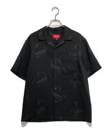 SUPREME（シュプリーム）の古着「Scorpion Jacquard S/S Shirt」｜ブラック