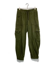 Dime（ダイム）の古着「FLEECE ROUND CARGO PANTS」｜カーキ