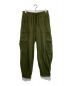 Dime（ダイム）の古着「FLEECE ROUND CARGO PANTS」｜カーキ