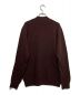 MARS KNITWEAR (マーズニットウェア) モックネックニット ブラウン サイズ:Ｍ：5000円