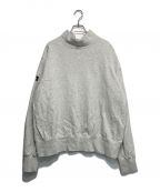 ballaholicボーラホリック）の古着「mock neck sweat」｜グレー