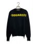 DSQUARED2（ディースクエアード）の古着「ロゴニット」｜ブラック