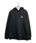 stussy（ステューシー）の古着「Basic Stussy Hoodie」｜ブラック