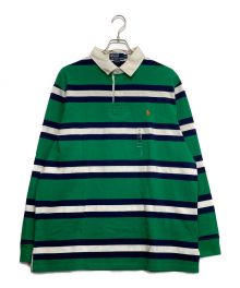 POLO RALPH LAUREN（ポロ・ラルフローレン）の古着「ラガーシャツ」｜グリーン