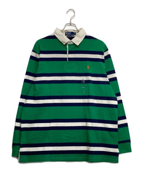 POLO RALPH LAUREN（ポロ・ラルフローレン）POLO RALPH LAUREN (ポロ・ラルフローレン) ラガーシャツ グリーン サイズ:XL 未使用品の古着・服飾アイテム