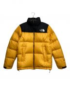 THE NORTH FACEザ ノース フェイス）の古着「ヌプシジャケット」｜ブラック×イエロー