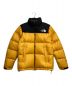 THE NORTH FACE（ザ ノース フェイス）の古着「ヌプシジャケット」｜ブラック×イエロー