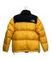 THE NORTH FACE (ザ ノース フェイス) ヌプシジャケット ブラック×イエロー サイズ:XXL：14000円