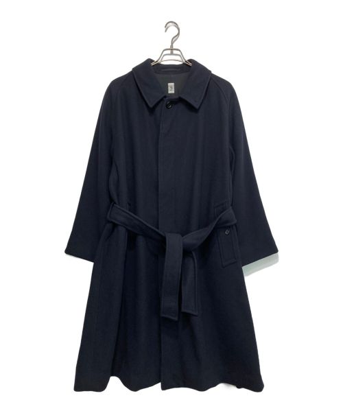 LE（エルイー）LE (エルイー) WOOL Balcollar Coat ネイビー サイズ:3の古着・服飾アイテム