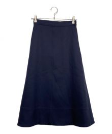 MADISON BLUE（マディソンブルー）の古着「TRAPAZE LONG SKIRT」｜ネイビー