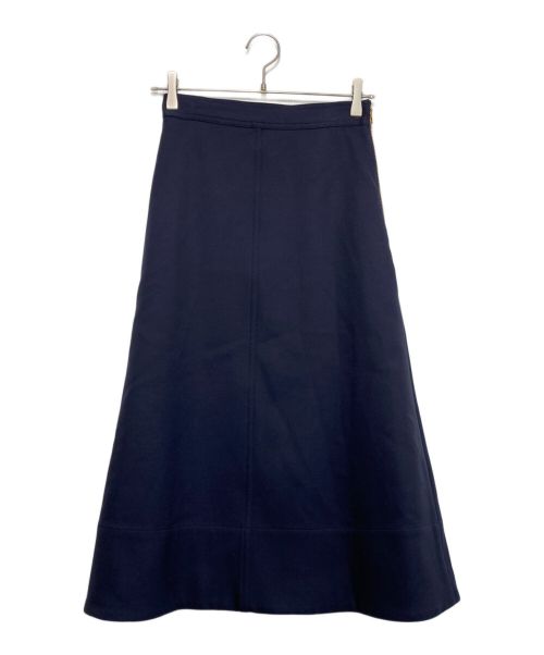 MADISON BLUE（マディソンブルー）MADISON BLUE (マディソンブルー) TRAPAZE LONG SKIRT ネイビー サイズ:XSの古着・服飾アイテム