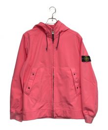 STONE ISLAND（ストーンアイランド）の古着「SOFT SHELL R JACKET」｜ピンク