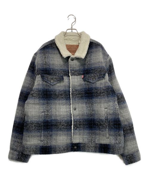 LEVI'S（リーバイス）LEVI'S (リーバイス) TYPE III シェルパトラッカージャケット グレー サイズ:XL 未使用品の古着・服飾アイテム