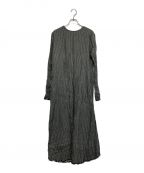 CITYSHOPシティショップ）の古着「STRIPE KAFTAN DRESS」｜グレー