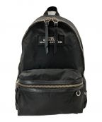 MARC JACOBSマークジェイコブス）の古着「THE BACKPACK/ロゴナイロンリュック」｜ブラック