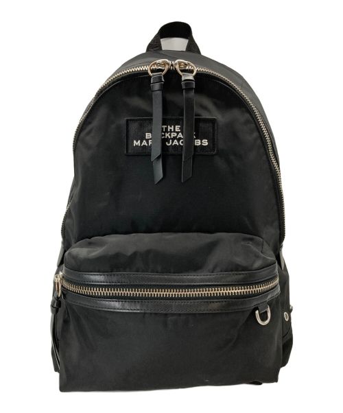 MARC JACOBS（マークジェイコブス）MARC JACOBS (マークジェイコブス) THE BACKPACK/ロゴナイロンリュック ブラックの古着・服飾アイテム