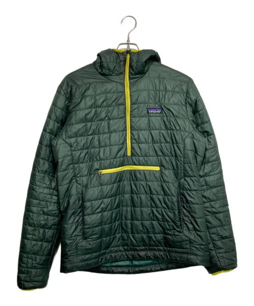 Patagonia（パタゴニア）Patagonia (パタゴニア) ナノパフビビープルオーバー グリーン サイズ:Mの古着・服飾アイテム