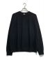 東洋エンタープライズ（トウヨウエンタープライズ）の古着「WASHBLE WOOL SUPER 140's RAGLAN CREW NECK SHIRT」｜ブラック