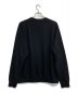 東洋エンタープライズ (トウヨウエンタープライズ) WASHBLE WOOL SUPER 140's RAGLAN CREW NECK SHIRT ブラック サイズ:L 未使用品：7000円