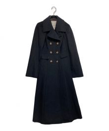 HER LIP TO（ハーリップトゥ）の古着「Mademoiselle 2Way Long Coat」｜ネイビー