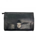 ANN DEMEULEMEESTERアンドゥムルメステール）の古着「CLASSIC WALLET BARCIS」｜ブラック