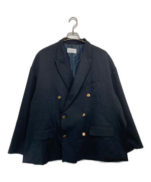 soerte（ソエルテ）soerte (ソエルテ) Over size 6B assort blazer ネイビー サイズ:2の古着・服飾アイテム