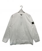 STONE ISLANDストーンアイランド）の古着「HEAVY COTTON JERSEY GARMENT DYED」｜ホワイト