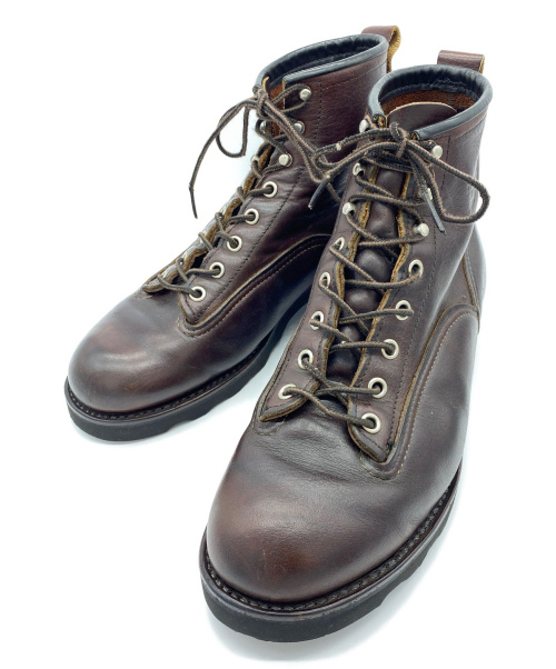 中古 古着通販 Red Wing レッドウィング ラインマンブーツ ブラウン サイズ Uk8 ブランド 古着通販 トレファク公式 Trefac Fashion