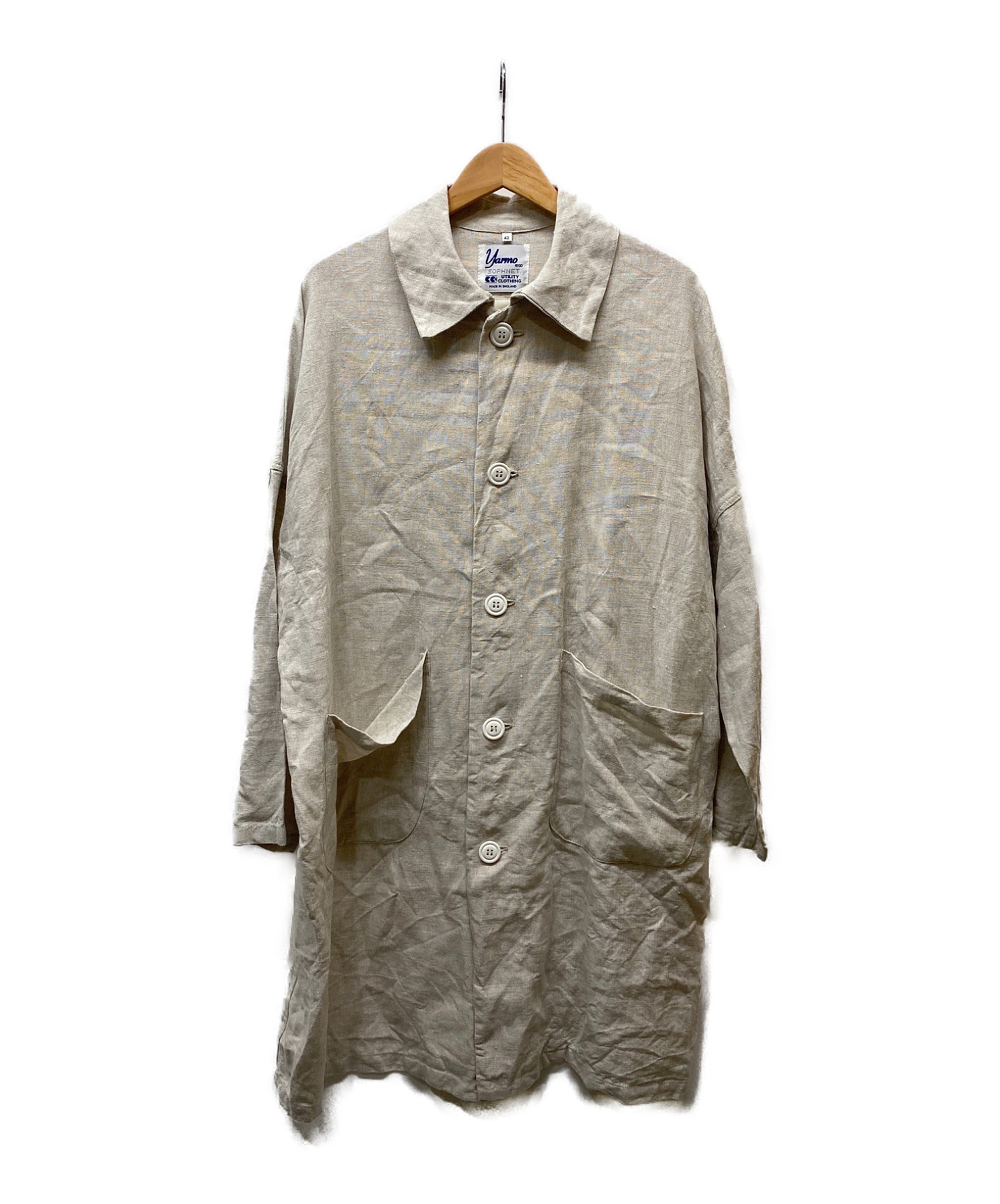 goldfieldstvet.edu.za - SOPHNET. YARMO LINEN DUSTER COAT ヤーモ