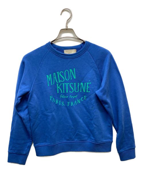 中古・古着通販】maison kitsune (メゾンキツネ) スウェット ブルー