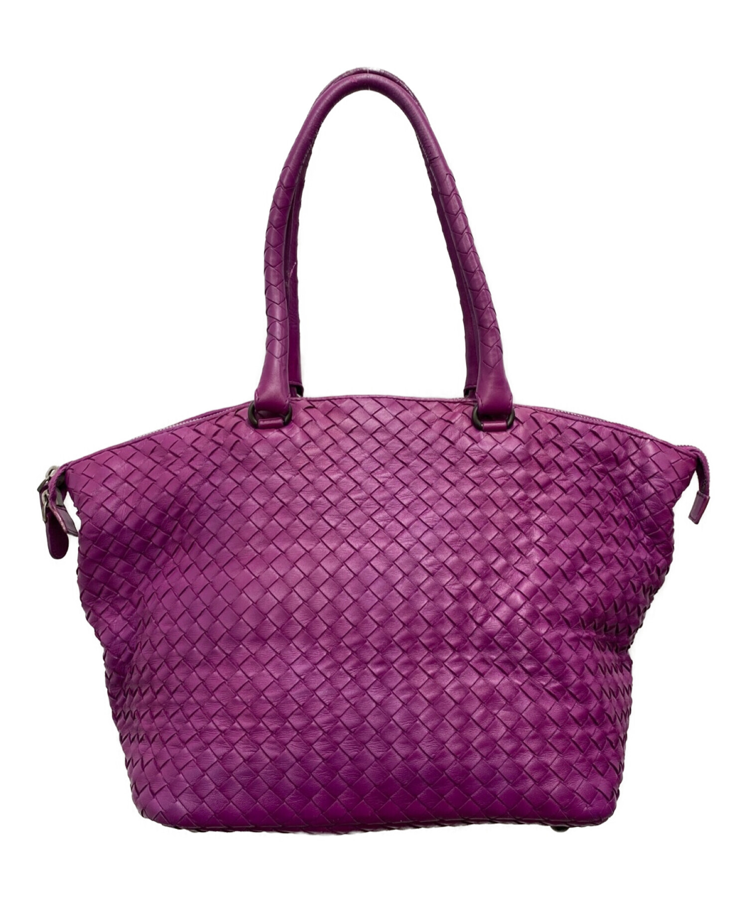 BOTTEGA VENETA (ボッテガベネタ) イントレチャートトートバッグ ピンク