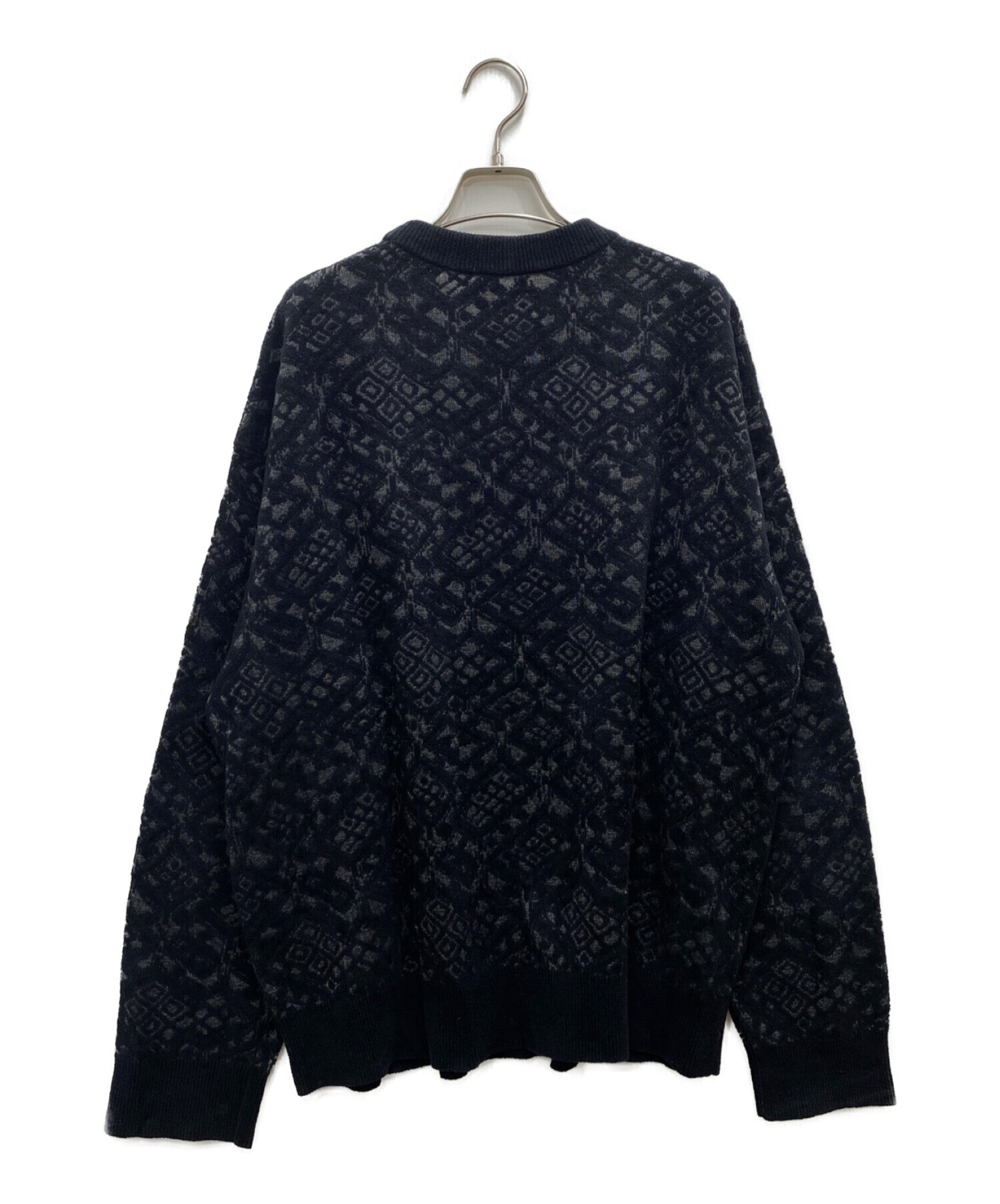 MATSUFUJI 22ss Jacquard Crewneck Knit noonaesthetics.com