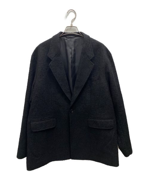 BEAMS（ビームス）BEAMS (ビームス) ツイード イージー ジャケット ブラック サイズ:Mの古着・服飾アイテム