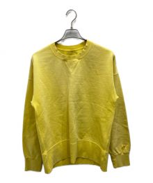 VISVIM（ビズビム）の古着「COURT SWEAT L/S CRASH」｜イエロー