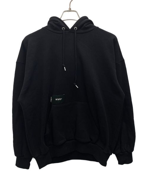 WTAPS（ダブルタップス）WTAPS (ダブルタップス) CRST HOODY ブラック サイズ:02の古着・服飾アイテム