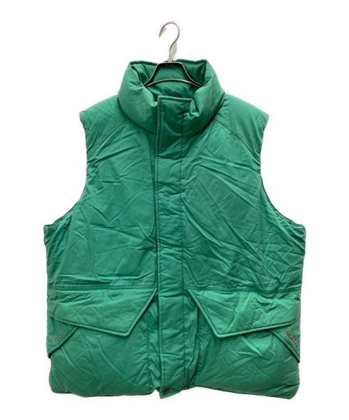 MARMOT（マーモット）Marmot (マーモット) BEAMS (ビームス) Mammoth Down Vest グリーン サイズ:Lの古着・服飾アイテム