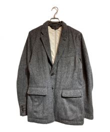 COMME des GARCONS HOMME PLUS（コムデギャルソンオムプリュス）の古着「シャギーウールテーラードジャケット」｜グレー