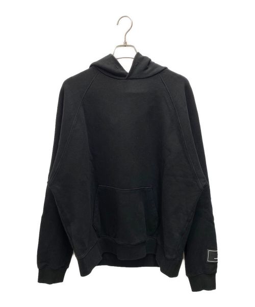 WHITELAND（ホワイトランド）WHITELAND (ホワイトランド) Foaming Logo Hoodie ブラック サイズ:Fの古着・服飾アイテム