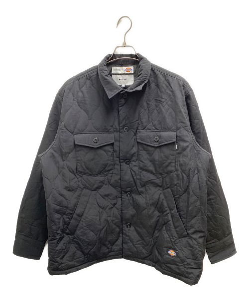 MFC STORE（エムエフシーストア）MFC STORE (エムエフシーストア) Dickies (ディッキーズ) QUILTING WORK SHIRTS ブラック サイズ:XLの古着・服飾アイテム