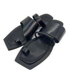 UN3D.（アンスリード）の古着「ASYMME FLAT SANDAL」｜ブラック