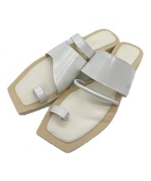 UN3D.（アンスリード）の古着「ASYMME FLAT SANDAL」｜ホワイト