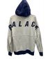 中古・古着 PALACE (パレス) ジップパーカー ネイビー×グレー サイズ:M：5800円