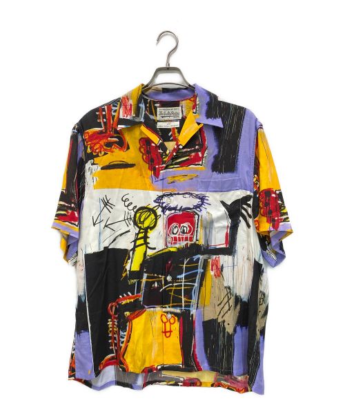 WACKO MARIA（ワコマリア）WACKO MARIA (ワコマリア) Jean-Michel Basquiat (ジャン ミシェル バスキア) HAWAIIAN SHIRT マルチカラー サイズ:Lの古着・服飾アイテム