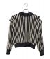 AMERI（アメリ）の古着「VINTAGE SWELL STRIPE KNIT」｜ネイビー