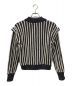 AMERI (アメリ) VINTAGE SWELL STRIPE KNIT ネイビー サイズ:FREE：4800円