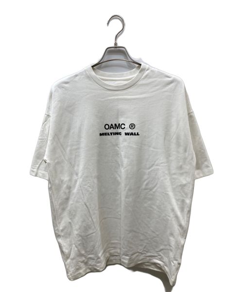 OAMC（オーエーエムシー）OAMC (オーエーエムシー) MELTING WALL LOGO TEE ホワイト サイズ:ｘｓの古着・服飾アイテム